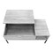 Monarch Specialties Coffee Table, 42 in. L, Rectangular, Cocktail, Lift-top, Grey, Black Metal, Contemporary, Modern I 3805 - alternate 6